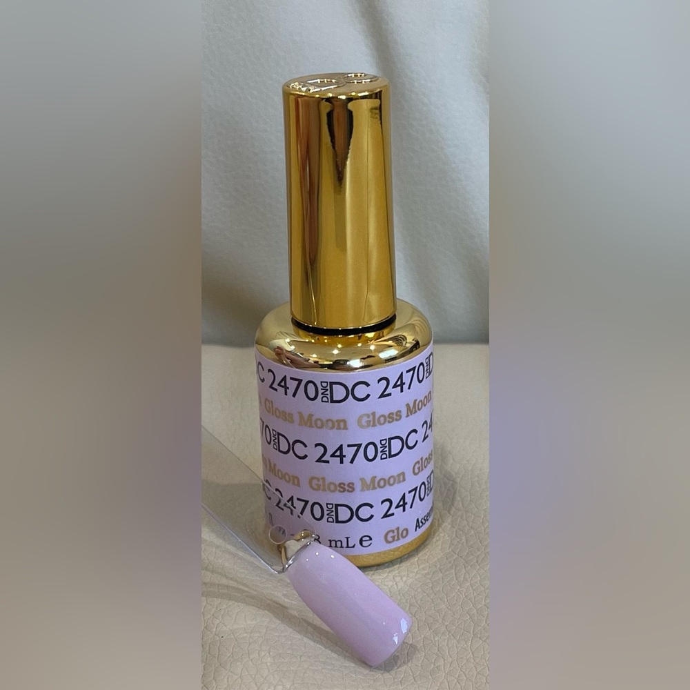 DND gel polish gloss moon
